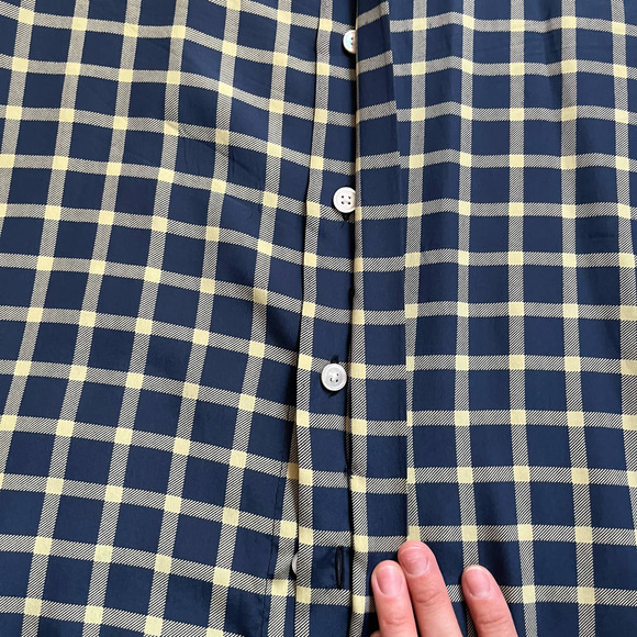 Ralph Lauren Collection Purple Label Light Academia Silk Dress Womwn Size 10 - Picture 15 of 16